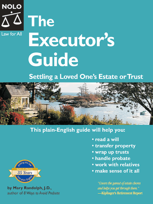 Title details for Executor's Guide, The by Mary Randolph - Available